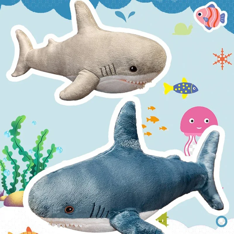 adorable shark character plush gift