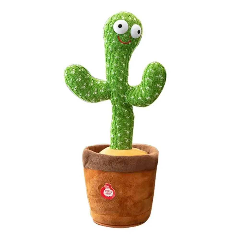 cheerful dancing cactus plush for ages 3