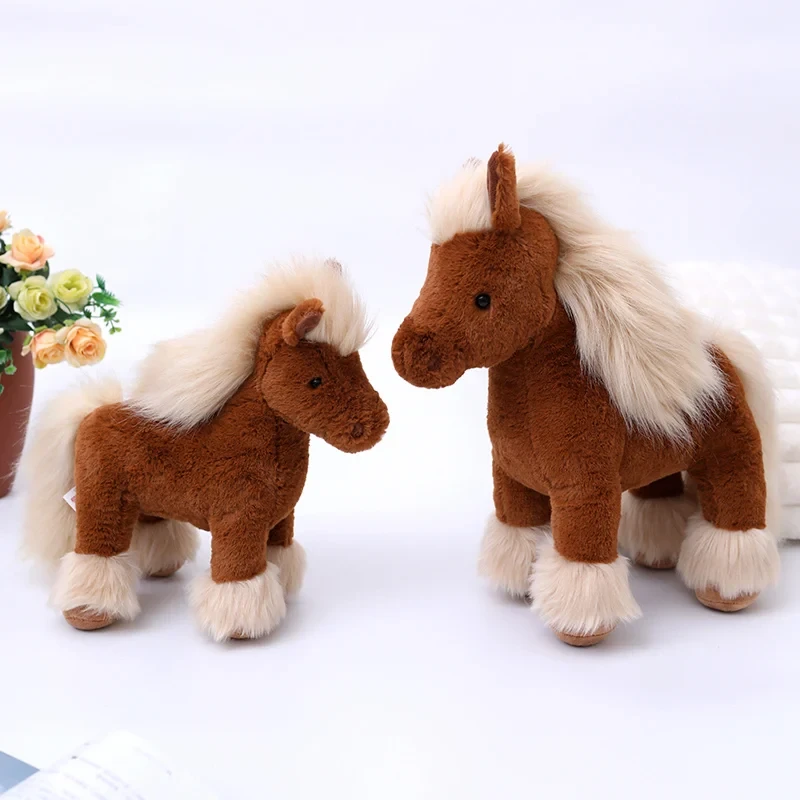 collectible horse plush figurines