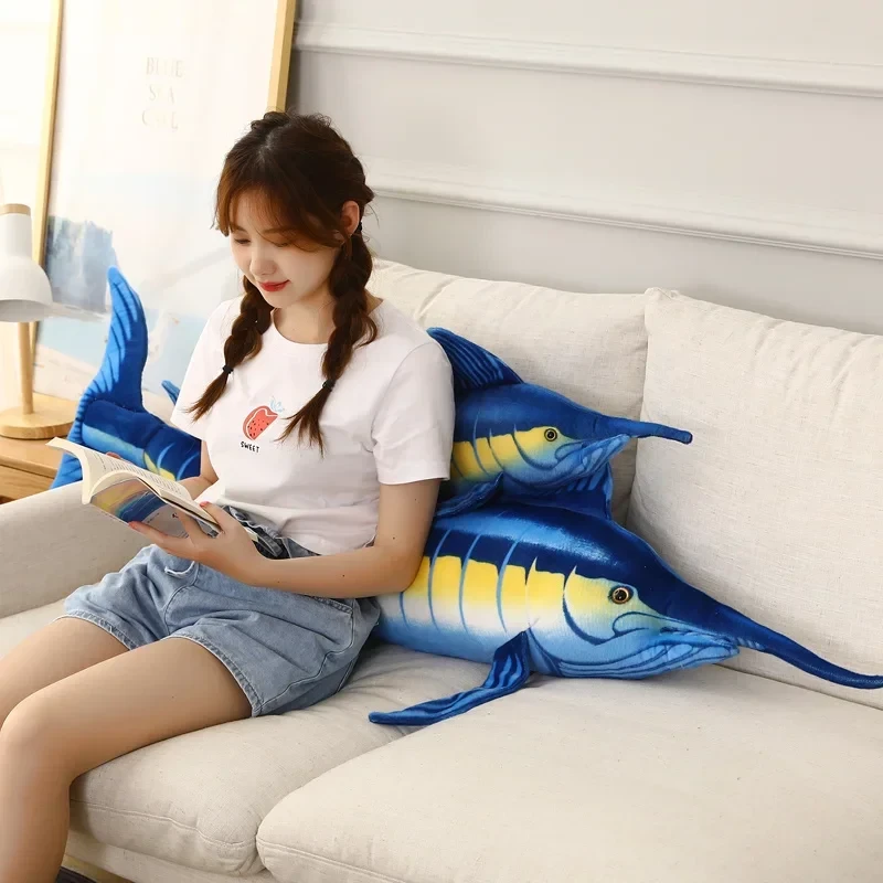 creative plush fish decor