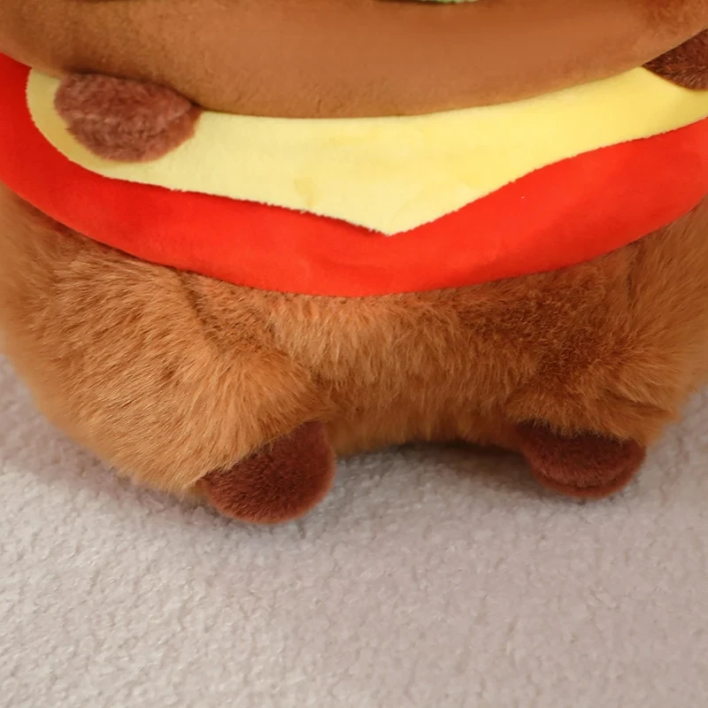 cute hamburger shaped pillow