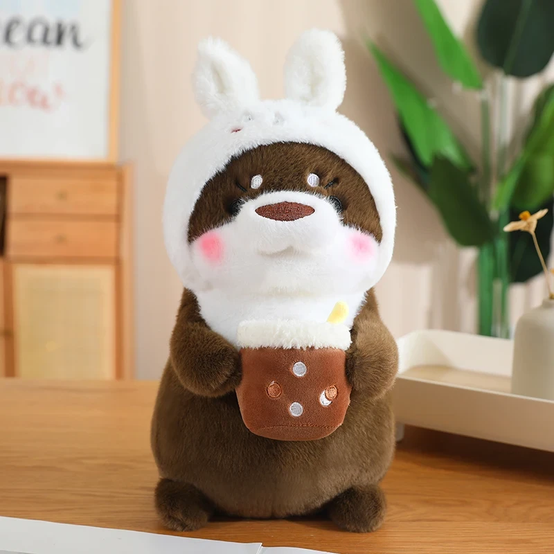 cute plush otter toy