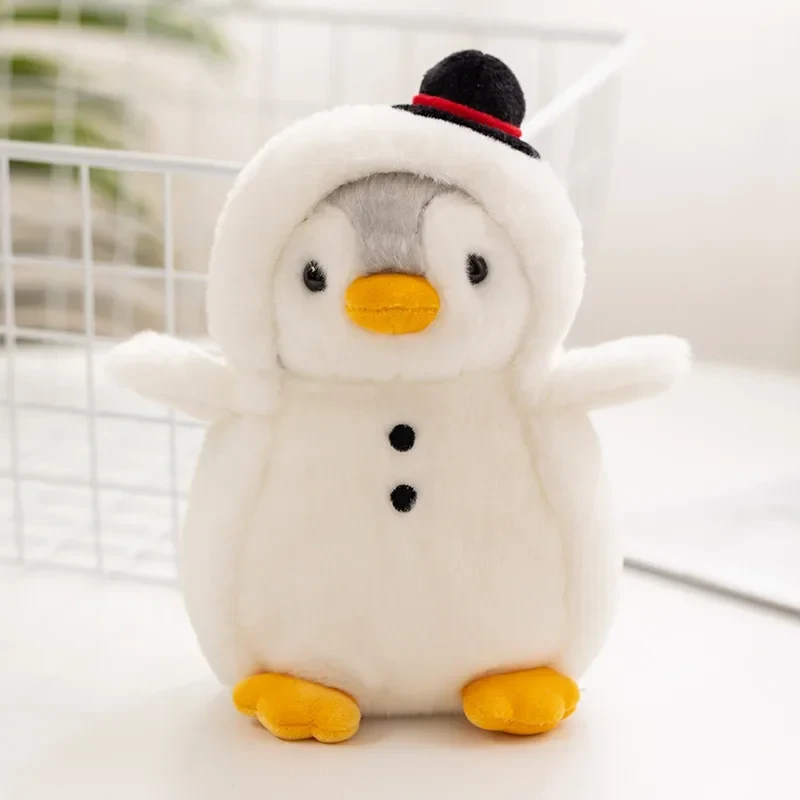 cute plush penguin toy for kids