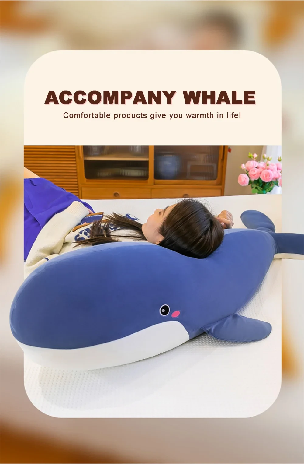 extra large whale stuffed toy