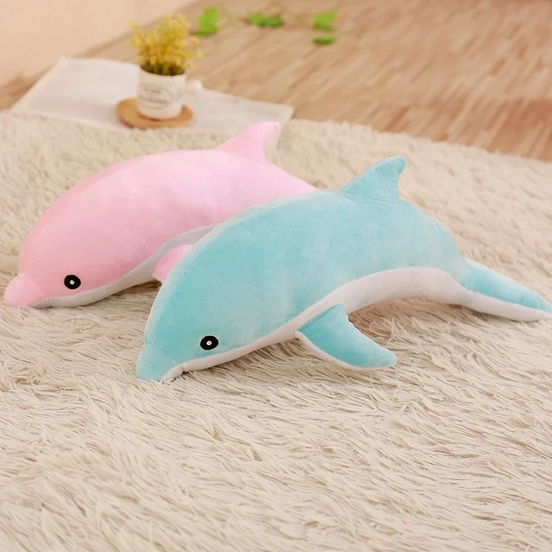 high quality soft plush dolphin gift