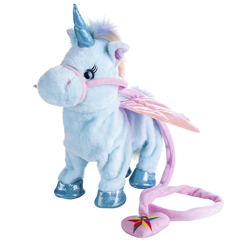 interactive plush unicorn for kids