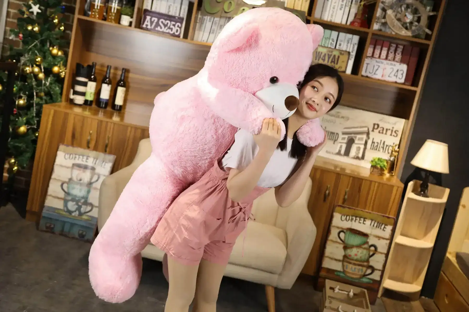 large stuffed teddy bear birthday gift