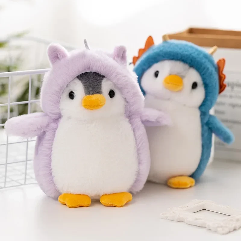 lightweight penguin plush for travel