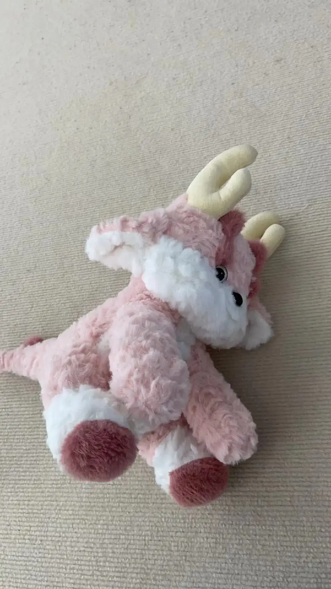 lovely pink dragon stuffed toy gift