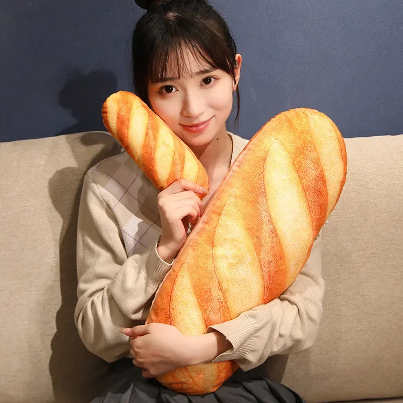 playful bread shaped pillow for kids