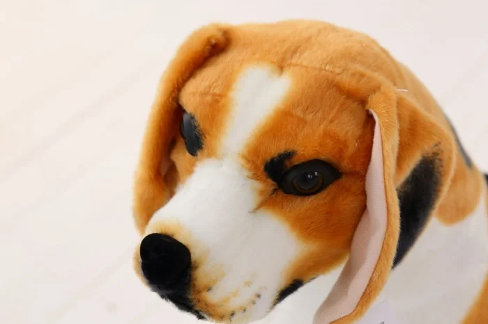 plush dog toy for home decoration