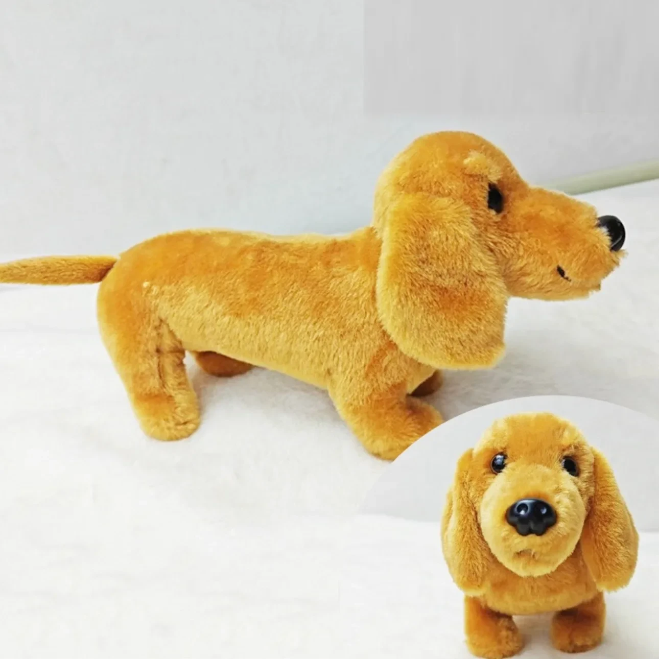 plush sausage dog toy for kids