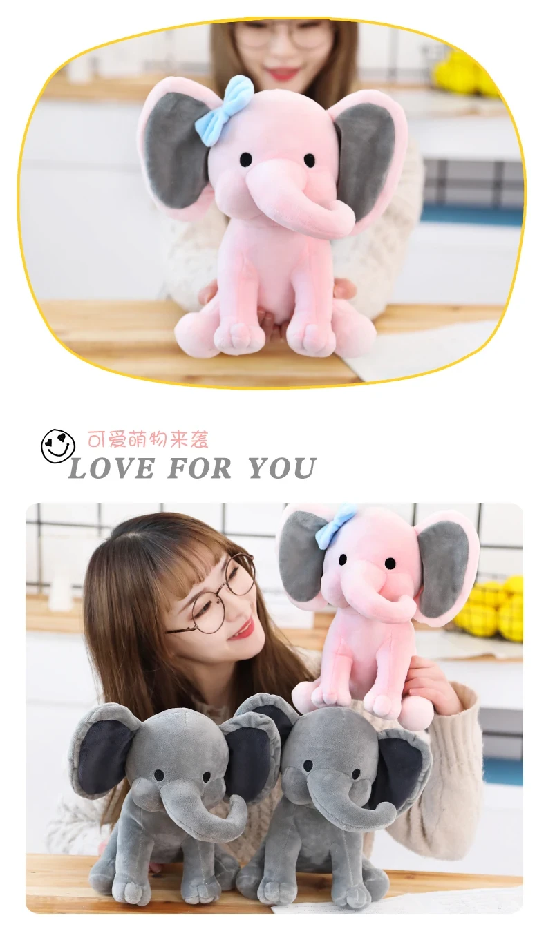 premium quality stuffed elephant