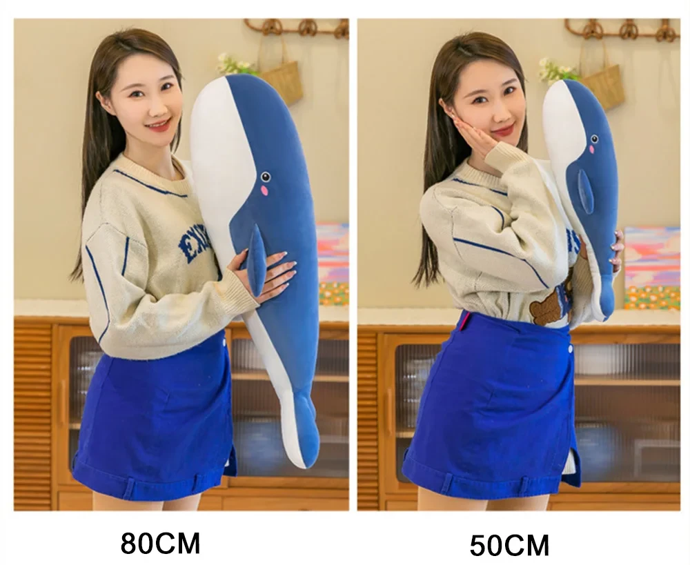 premium quality whale plushie