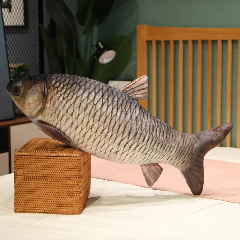 realistic fish plush decoration