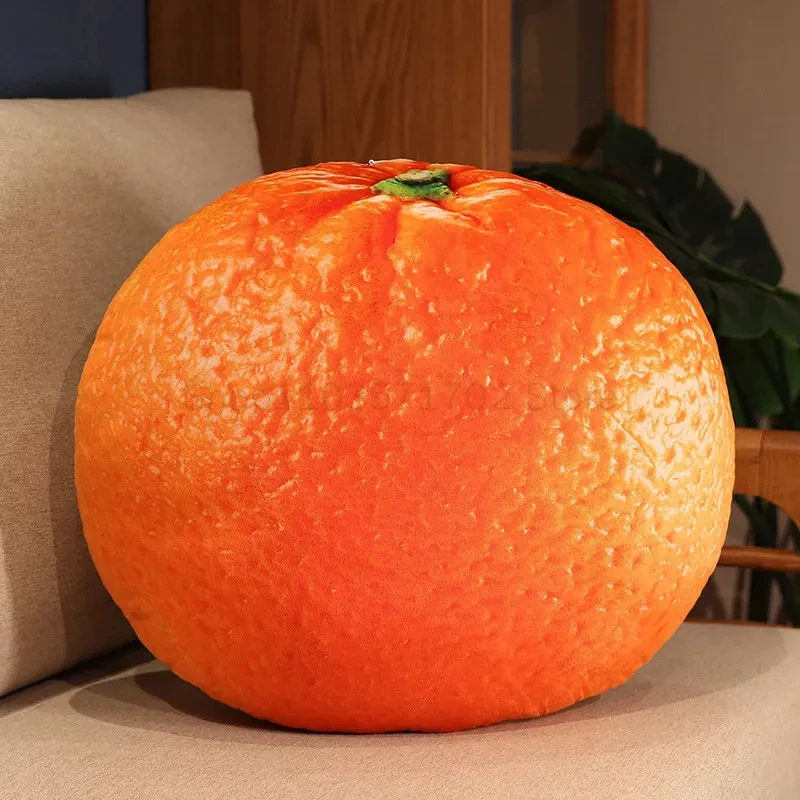 realistic fruit cushion