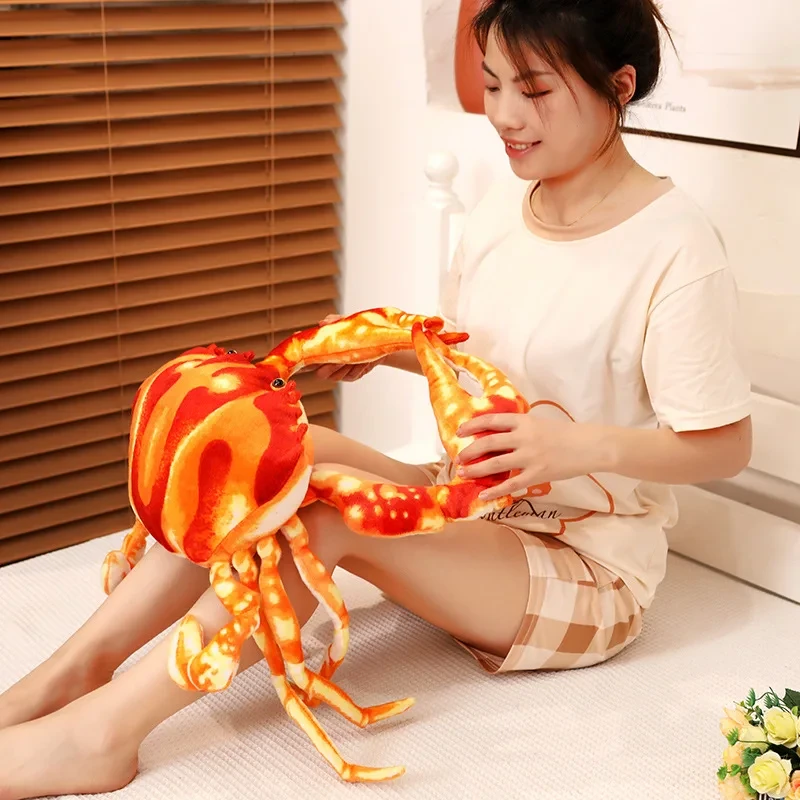 simulated crab plush toy for gifts