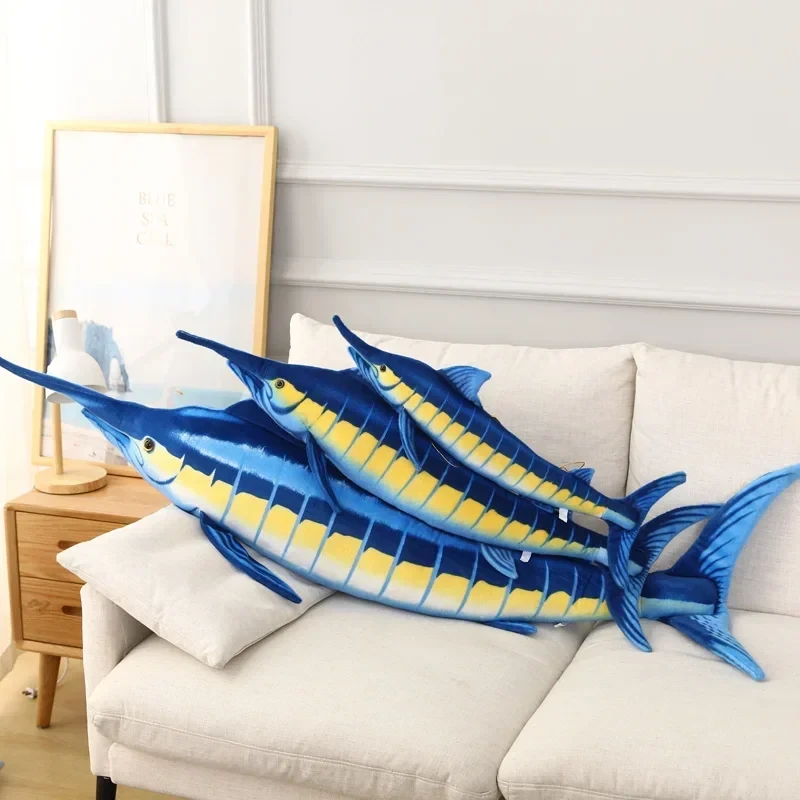 soft blue marlin toy for adults