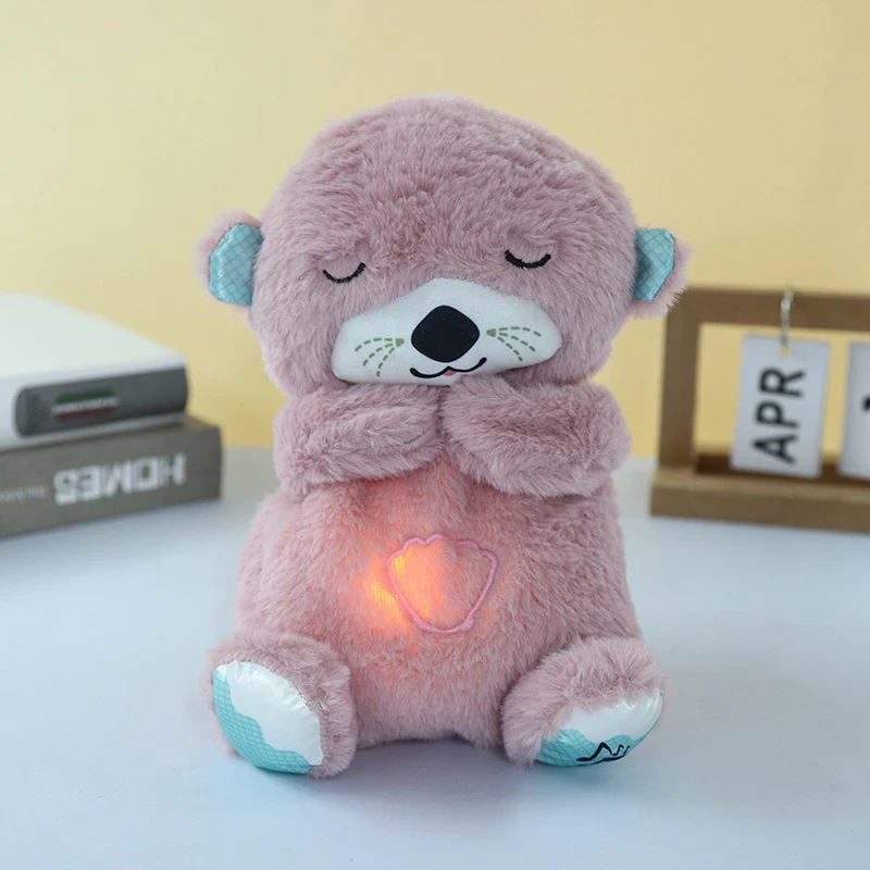 soft breathable otter plush toy