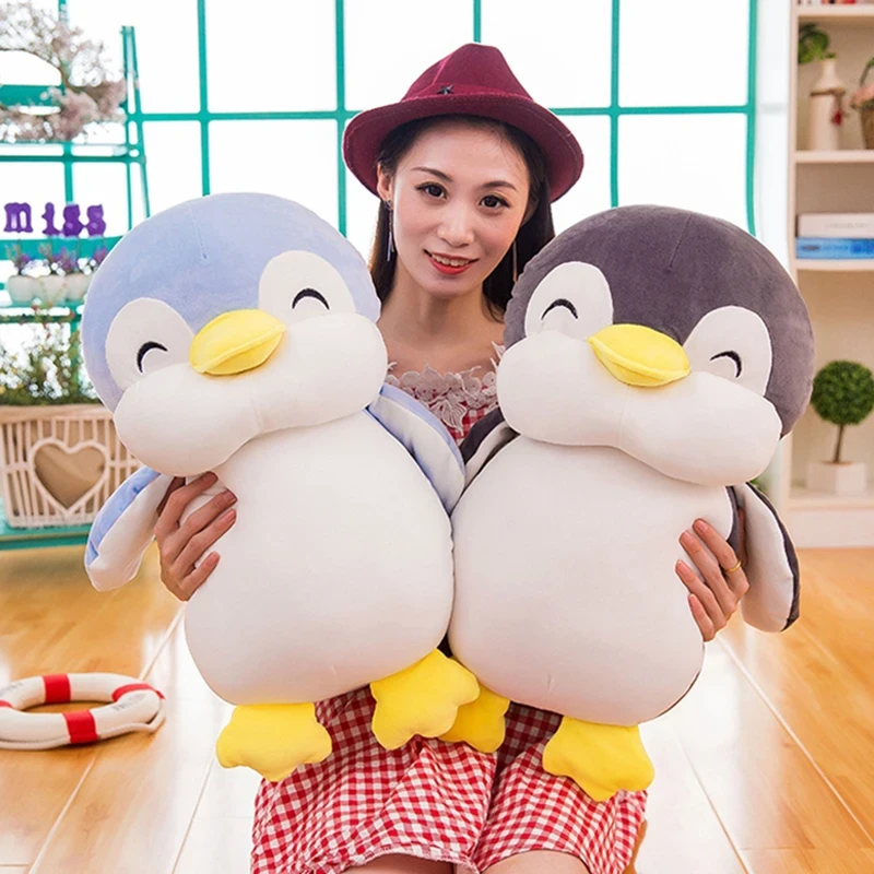 soft plush penguin toy for kids