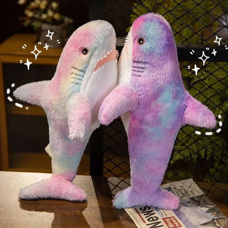 soft shark plush toy for kids