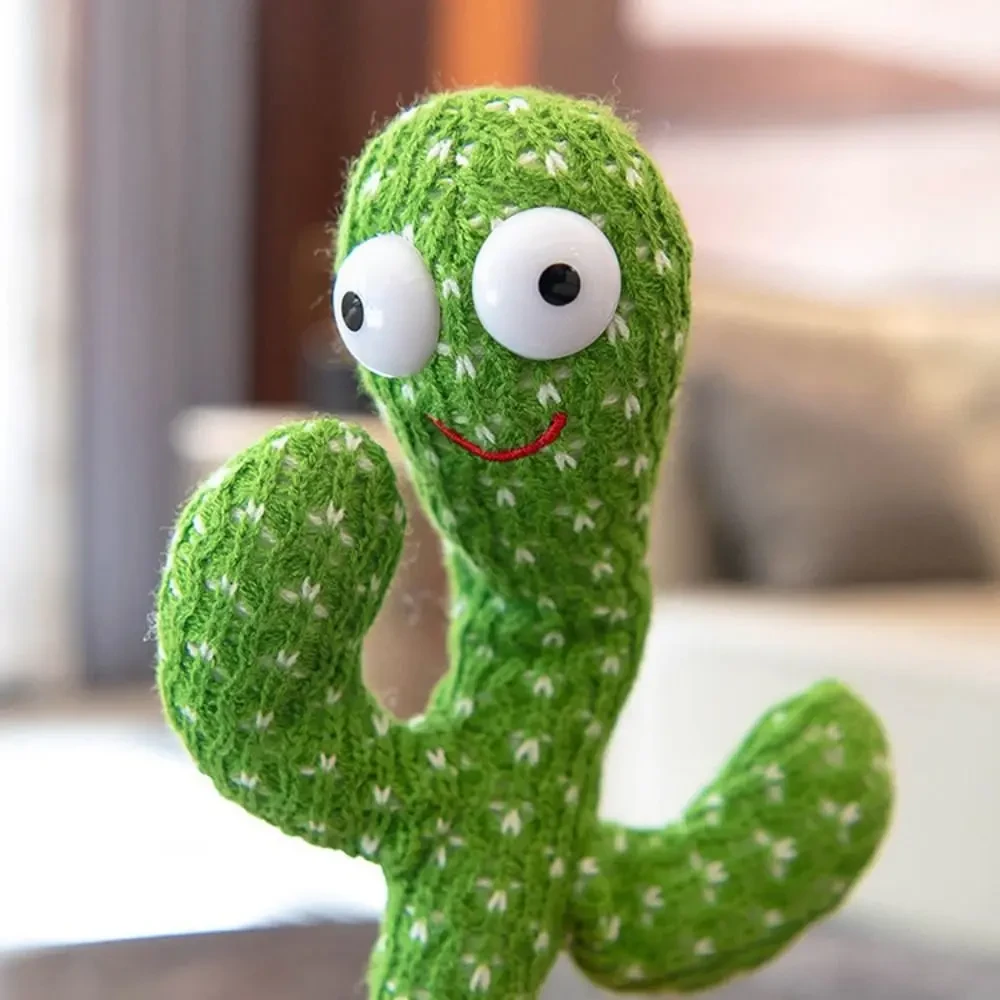 talking cactus plush toy for toddlers